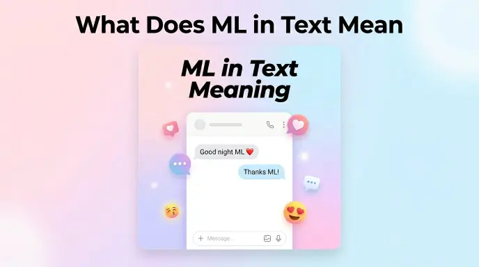 What Does ML in Text Mean