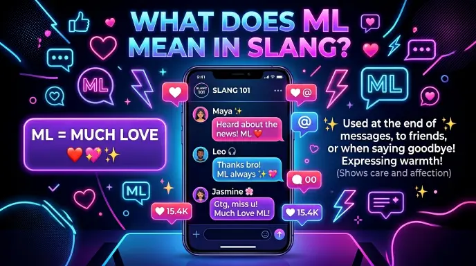 What Does ML Mean in Slang