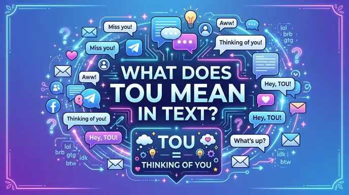 What Does TOU Mean in Text