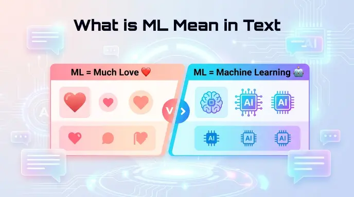 What is ML Mean in Text