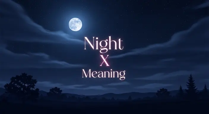 Night X Meaning 