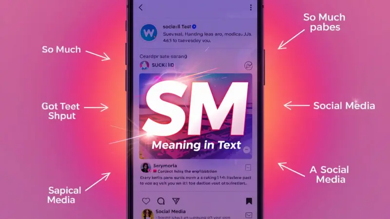 SM Meaning in Text Instagram