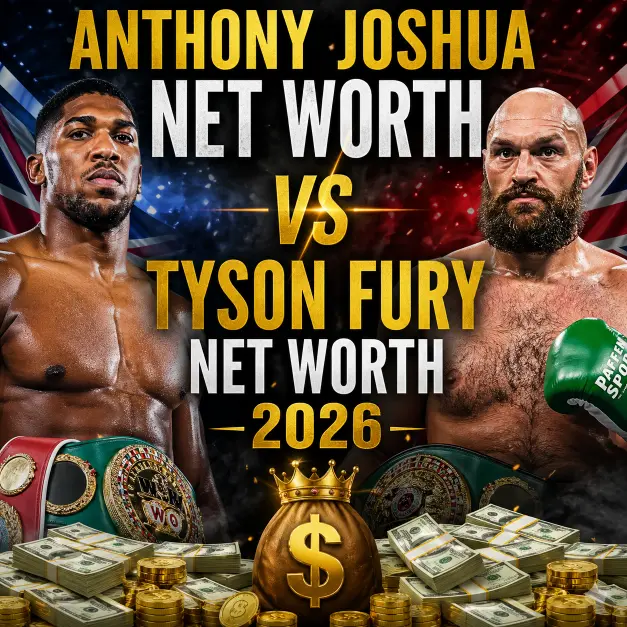Anthony Joshua Net Worth vs Tyson Fury Net Worth 2026