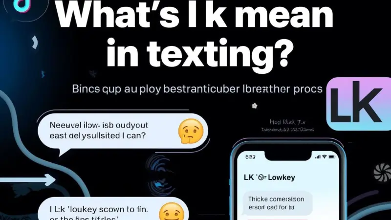 What’s LK Mean in Texting