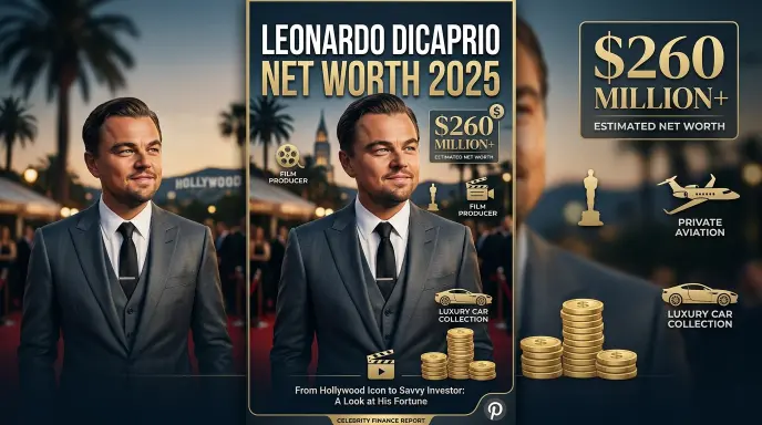 Leonardo DiCaprio Net Worth 2025