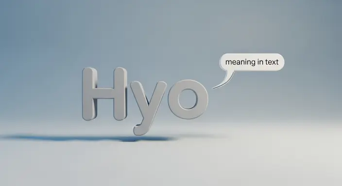 Hyo Meaning in Text What Does It Actually Mean 2026