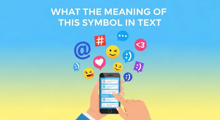 297+ What The Meaning Of This Symbol In Text Meanings 2026