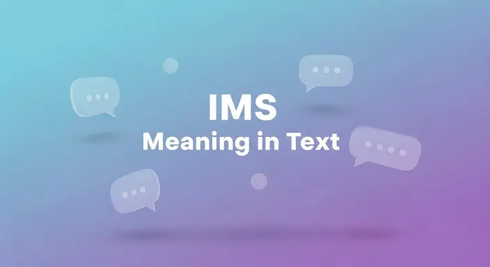 292+IMS Meaning in Text: Real-Life Chat Examples You 2026