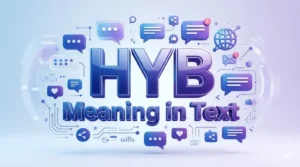 Read more about the article HYB Meaning in Text: Examples and Common Uses