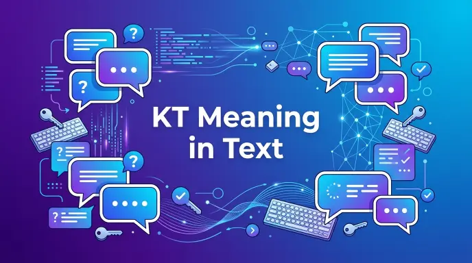 KT Meaning in Text: A Beginner’s Guide to This Texting Term