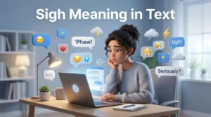 Read more about the article Sigh Meaning in Text: What Does It Mean From a Girl or Guy 